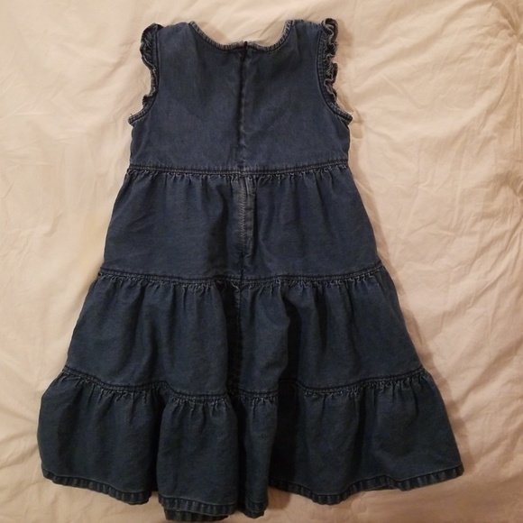 Girl's Denim Dress - Picture 2 of 2